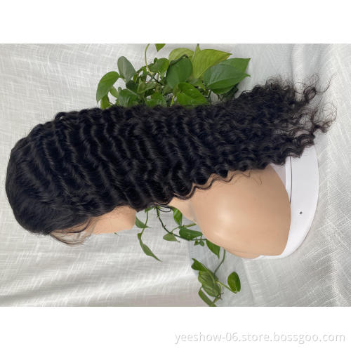 High quality 150 % density double drawn woman hair wig wholesale price raw vendor virgin human lace front brazilian hair wigs
